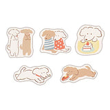 Dog Life Flake Sticker