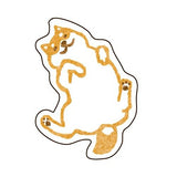 Shiba Inu Flake Sticker