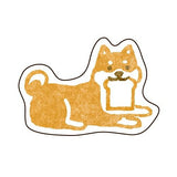 Shiba Inu Flake Sticker