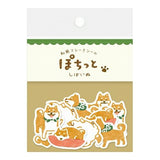 Shiba Inu Flake Sticker