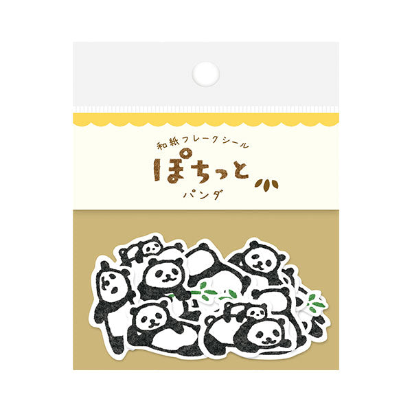 Panda Flake Sticker