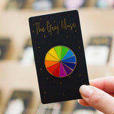 Rainbow Color Wheel Enamel Pin, Artist Gift, Unique Gift