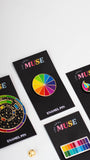 Rainbow Color Wheel Enamel Pin