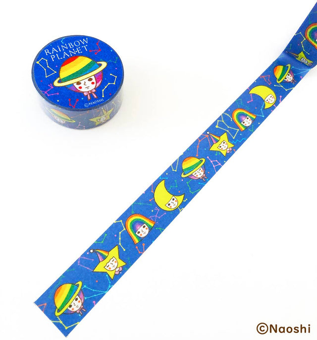 Rainbow Planet Washi Tape Naoshi