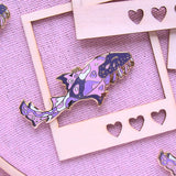 Rosy Wobbegong Shark Enamel Pin