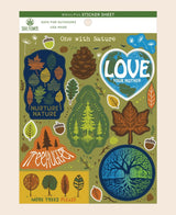 One with Nature Sticker Sheet