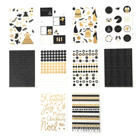 First Noel Kaisercraft Sticker Pad 800/Pkg