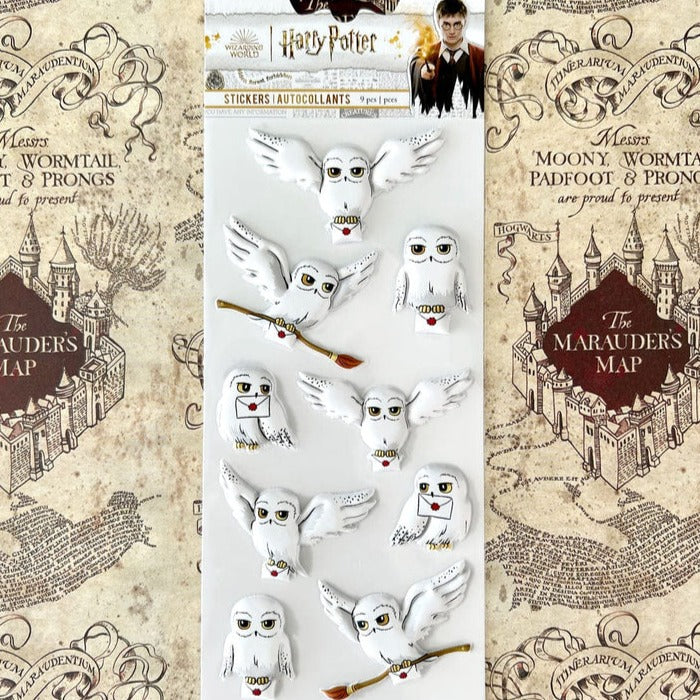 Harry Potter Puffy Stickers - Hedwig