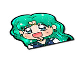 Sailor Neptune Anime Peeker Anime Vinyl Sticker