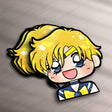 Sailor Uranus Anime Peeker Anime Vinyl Sticker