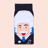 Albert Einstoe ChattyFeet Funky Socks