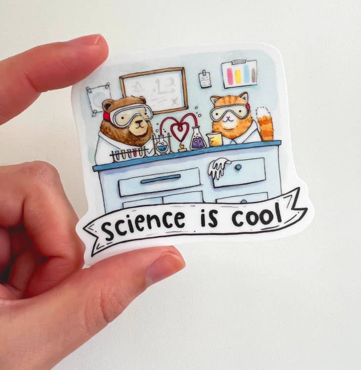 Science Is Cool Sticker