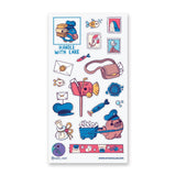 Seaside Express Sticker Sheet