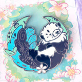 Seaweed Sea Otter Enamel Pin