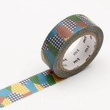 Separate Check Dull Tone MT Washi Tape