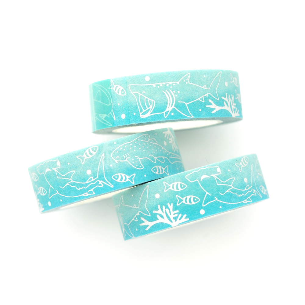 Shark Washi Tape Shoal