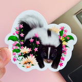 Skunk Vinyl Sticker