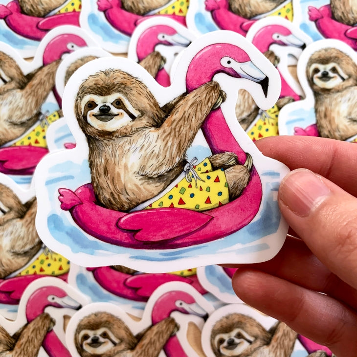 Sloth Sticker