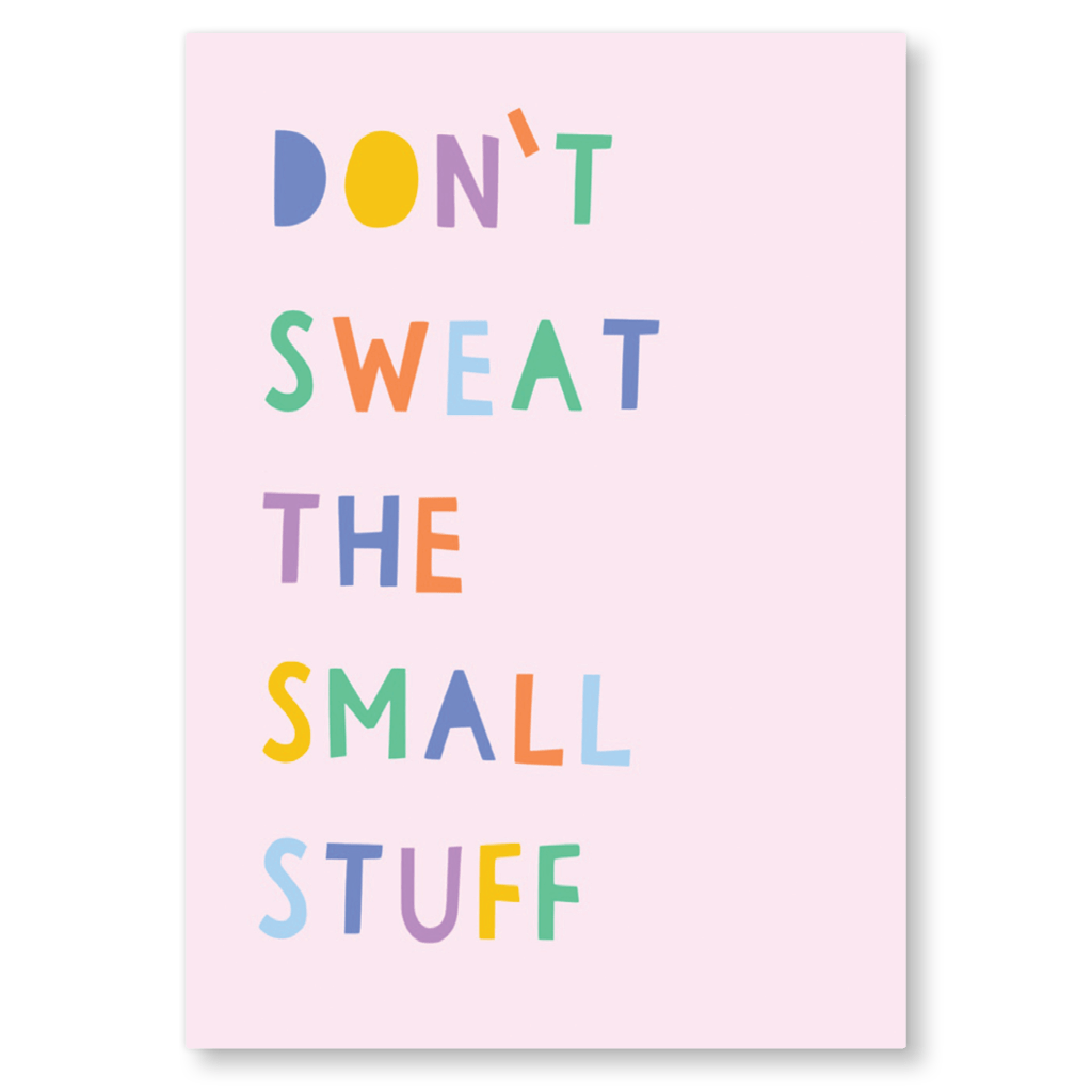 Small Stuff Postcard