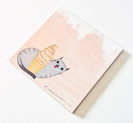 Soft Serve Cat Notepad