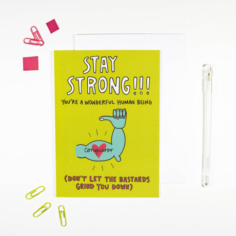 Stay Strong Card