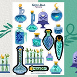 Potions Sticker Sheet