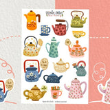 Tea Party Sticker Sheet