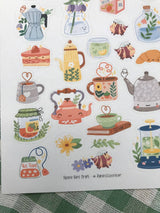 Tea Time Sticker Sheet