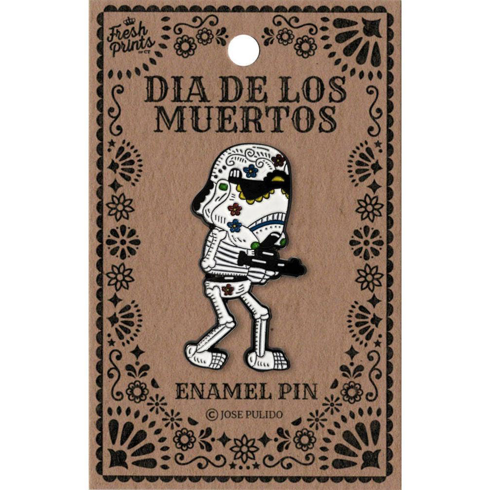 Pin de esmalte de soldado de asalto