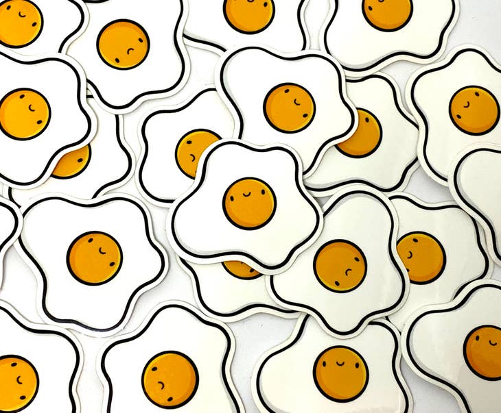 Sunnyside Up Egg Mini Sticker