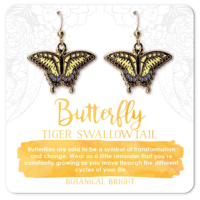 Swallowtail Butterfly Earrings