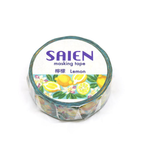 Lemon Washi Tape SAIEN