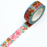 Rose Romantic Angel & My Lovely Flower Japanese Washi Tape SAIEN