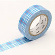 Check Light Blue MT Washi Tape