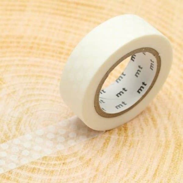 Dot White MT Washi Tape