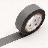 Solid Color Matte Gray Washi Tape MT