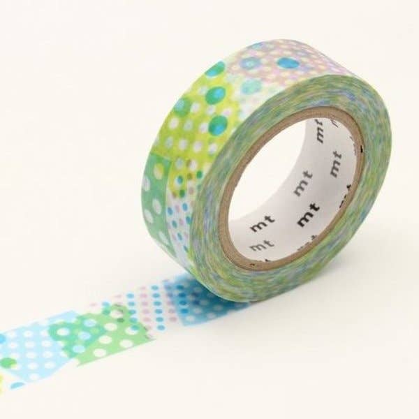 Negapoji Dot Blue Washi Tape MT