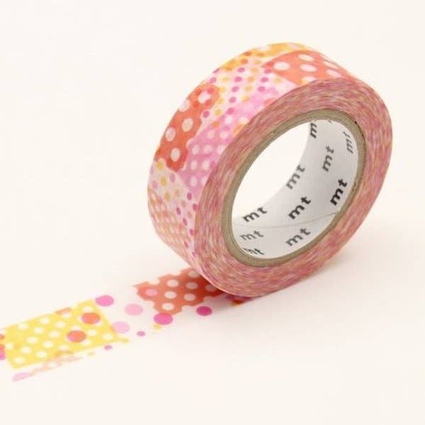 Negapoji Dot Pink Washi Tape MT