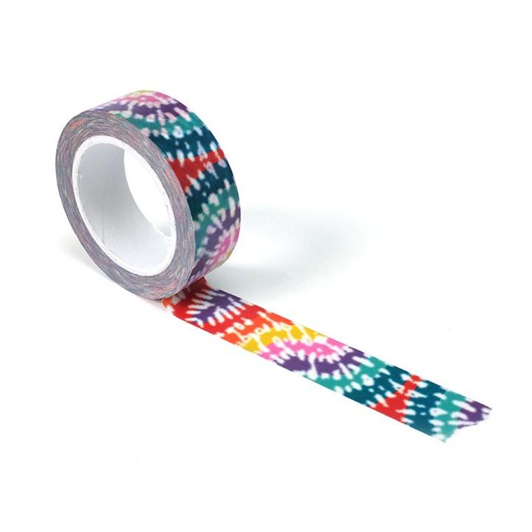 Tie dye pattern washi tape