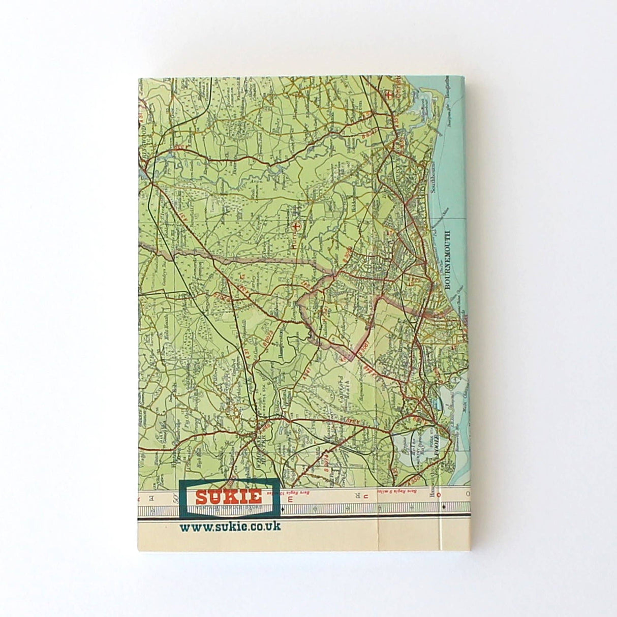 Travel Notes Book - Vintage Map Notebook