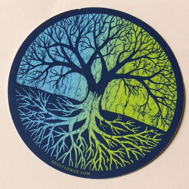 With its strong roots and delicate branches, this vinyl sticker will keep you connected to Mother Nature and showing your love trees. Outdoor safe vinyl sticker. 