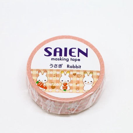 Bunny Washi Tape SAIEN