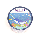 Narwhal Washi Tape SAIEN