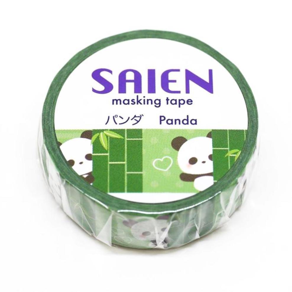 Washi Tape Bambú Oso Panda SAIEN