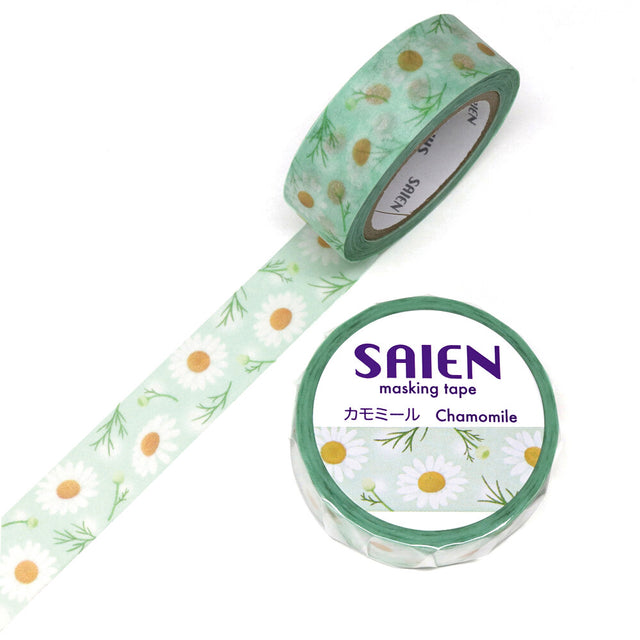 Chamomile Flower Washi Tape SAIEN