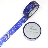 Moonlit Night Drops Japanese Washi Tape SAIEN