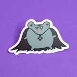 Vampire Frog Sticker