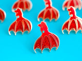 Vampire Squid Pin