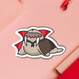 Vampire Walrus Vinyl Sticker