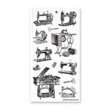 Victorian Sewing Machines Sticker Sheet